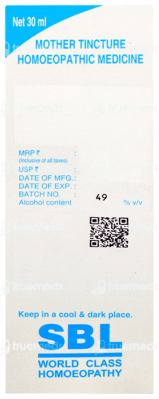 Sbl Sabal Serrulata Mother Tincture 30 ML