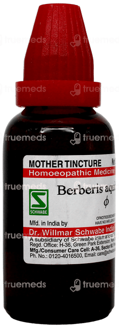 Dr Willmar Schwabe Berberis Aquifolium Q Mother Tincture 30Ml