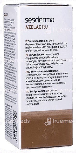 Sesderma Azelac Ru Liposomal Serum 30 Ml - Uses, Side Effects, Dosage ...