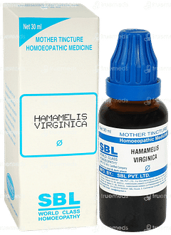Sbl Hamamelis Virginica Mother Tincture 30 ML Sbl Hamamelis Virginica Mother Tincture 30 ML