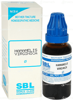 Sbl Hamamelis Virginica Mother Tincture 30 ML