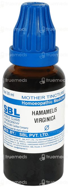 Sbl Hamamelis Virginica Q Mother Tincture 30ml Sbl Hamamelis Virginica Q Mother Tincture 30ml