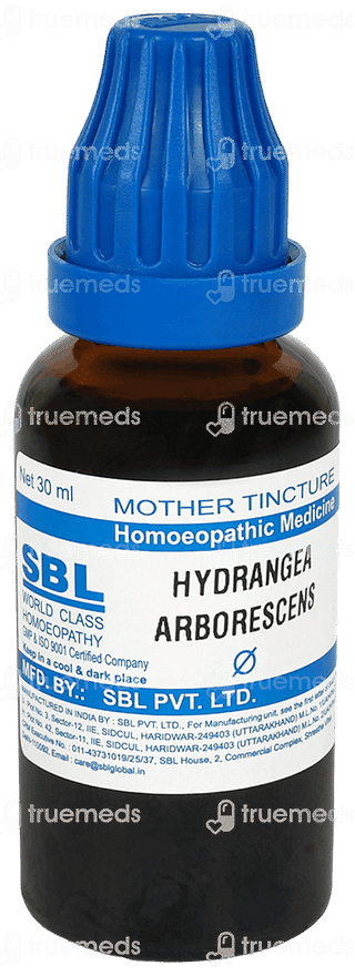 Sbl Hydrangea Arborescens Q  Mother Tincture 30 ML