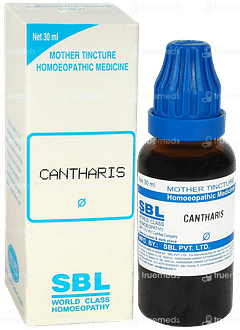 Sbl Cantharis Mother Tincture 30ml