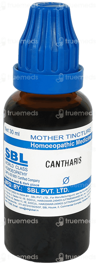 Sbl Cantharis Mother Tincture 30ml