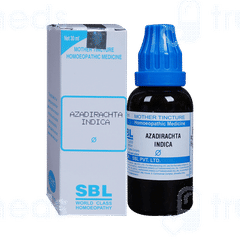 Sbl Azadirachta Indica Q Mother Tincture 30ml Sbl Azadirachta Indica Q Mother Tincture 30ml