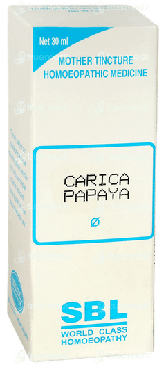 Sbl Carica Papaya Q Mother Tincture 30ml