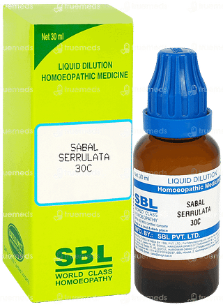 Sbl Sabal Serrulata 30c Dilution 30ml