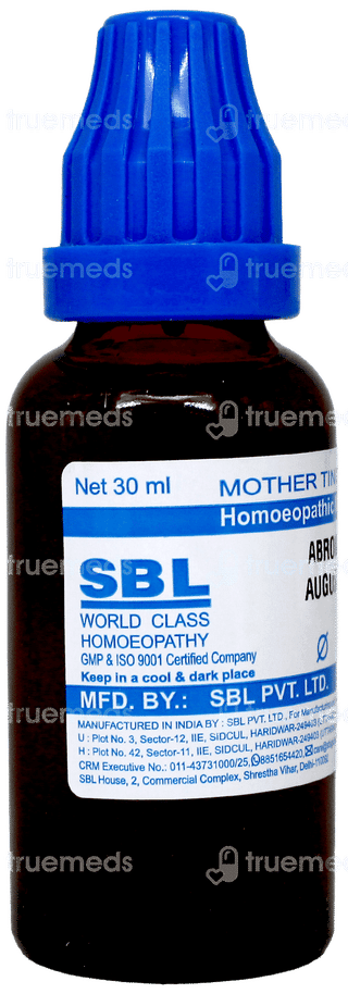 Sbl Abroma Augusta Q Mother Tincture 30Ml