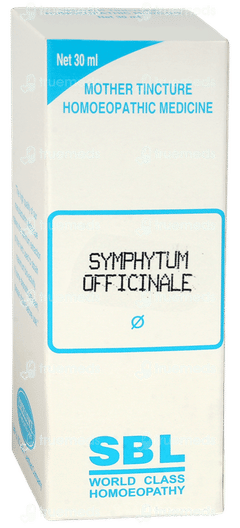 Sbl Symphytum Officinale Q Mother Tincture 30ml Sbl Symphytum Officinale Q Mother Tincture 30ml