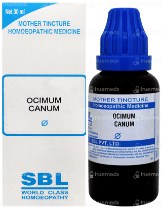Sbl Ocimum Canum Q Mother Tincture 30ml