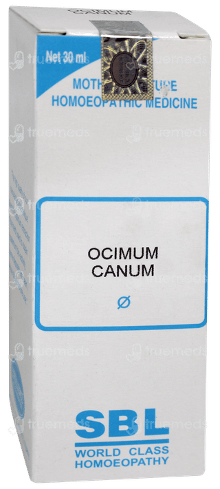 Sbl Ocimum Canum Q Mother Tincture 30ml