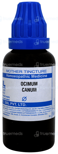 Sbl Ocimum Canum Q Mother Tincture 30ml Sbl Ocimum Canum Q Mother Tincture 30ml