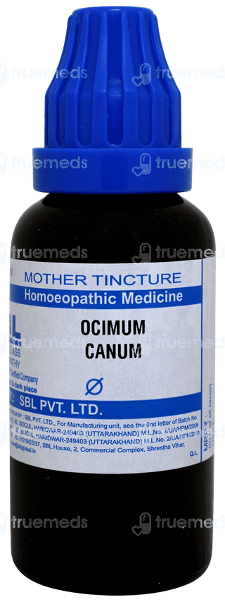 Sbl Ocimum Canum Q Mother Tincture 30ml