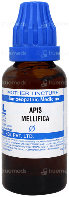 Sbl Apis Mellifica Q Mother Tincture 30ml