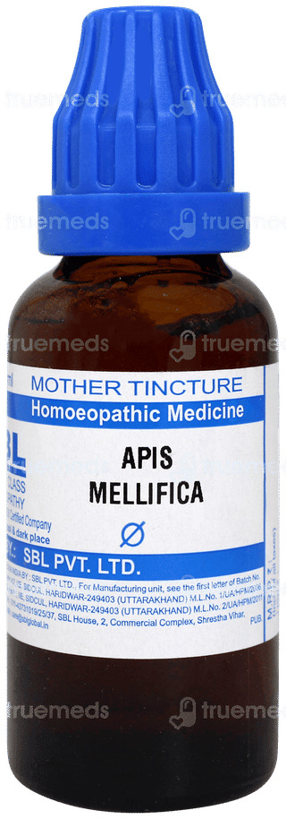 Sbl Apis Mellifica Q Mother Tincture 30ml