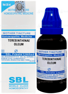 Sbl Terebinthinae Oleum Q Mother Tincture 30ml