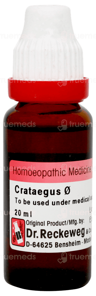 Dr Reckeweg Crataegus Q Mother Tincture 20ml