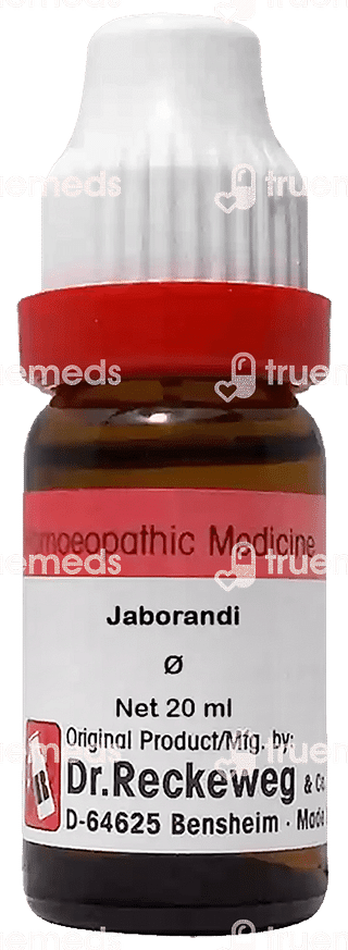 Dr Reckeweg Jaborandi Mother Tincture 20 ML