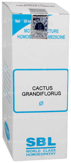 Sbl Cactus Grandiflorus Q Mother Tincture 30ml Sbl Cactus Grandiflorus Q Mother Tincture 30ml