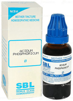 Sbl Acidum Phosphoricum Q Mother Tincture 30ml Sbl Acidum Phosphoricum Q Mother Tincture 30ml