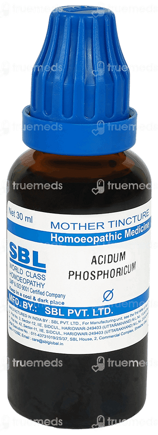 Sbl Acidum Phosphoricum Mother Tincture 30ml