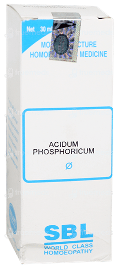 Sbl Acidum Phosphoricum Q Mother Tincture 30Ml