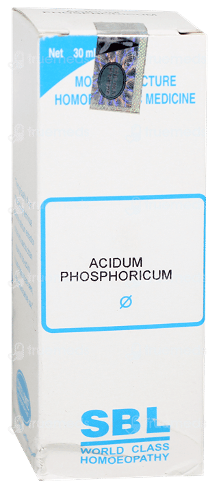 Sbl Acidum Phosphoricum Q Mother Tincture 30Ml