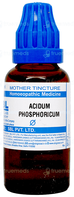 Sbl Acidum Phosphoricum Q Mother Tincture 30Ml