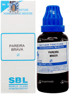 Sbl Pareira Brava Q Mother Tincture 30Ml Sbl Pareira Brava Q Mother Tincture 30Ml