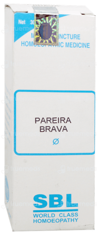 Sbl Pareira Brava Q Mother Tincture 30Ml
