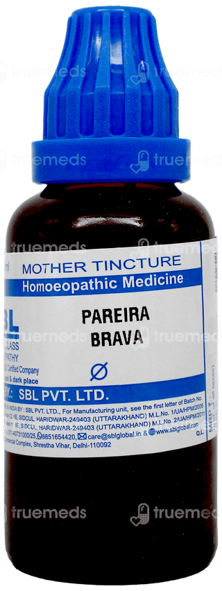 Sbl Pareira Brava Q Mother Tincture 30Ml