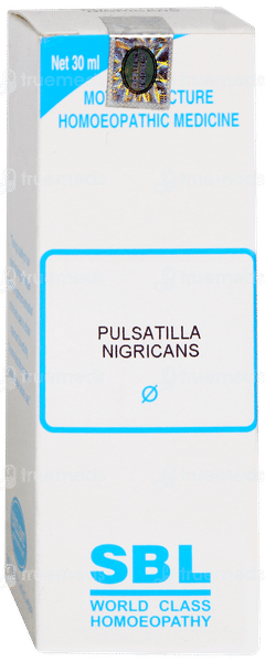 Sbl Pulsatilla Nigricans Q Mother Tincture 30 ML