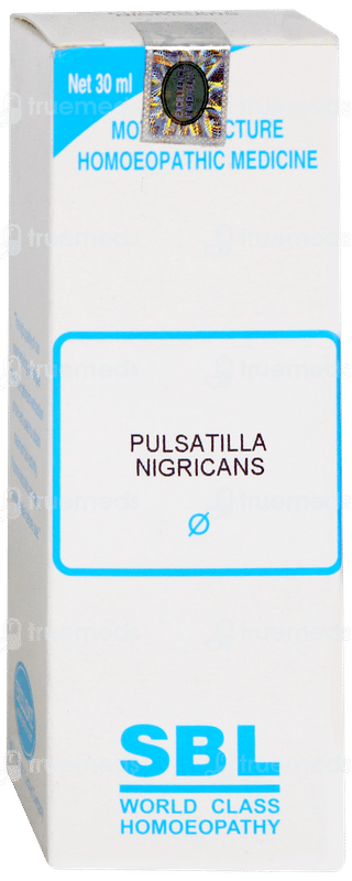 Sbl Pulsatilla Nigricans Q Mother Tincture 30 ML