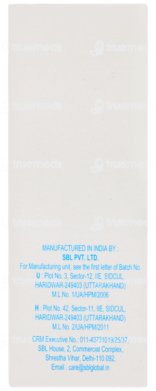 Sbl Pulsatilla Nigricans Q Mother Tincture 30 ML