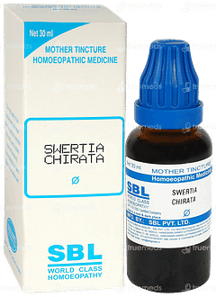 Sbl Swertia Chirata Q Mother Tincture 30ml Sbl Swertia Chirata Q Mother Tincture 30ml
