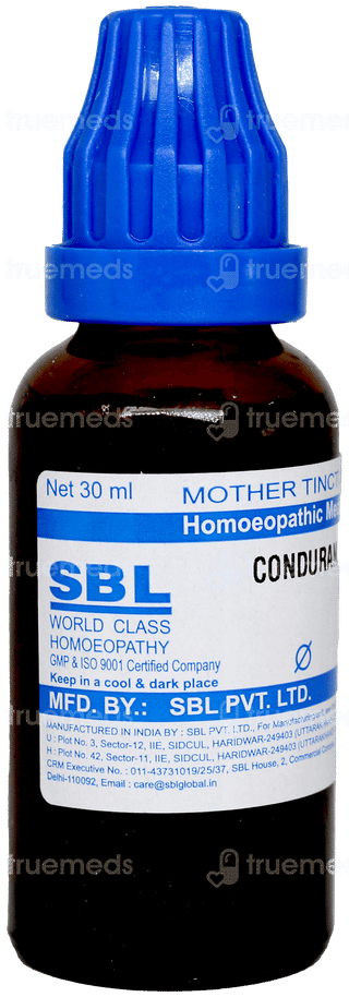 Sbl Condurango Q Mother Tincture 30 Ml