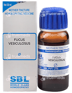 Sbl Fucus Vesiculosus Q Mother Tincture 30ml