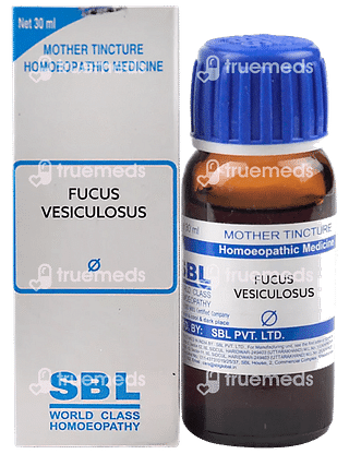 Sbl Fucus Vesiculosus Mother Tincture 30 ML