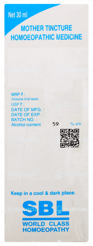 Sbl Fucus Vesiculosus Q Mother Tincture 30ml