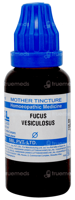 Sbl Fucus Vesiculosus Q Mother Tincture 30ml