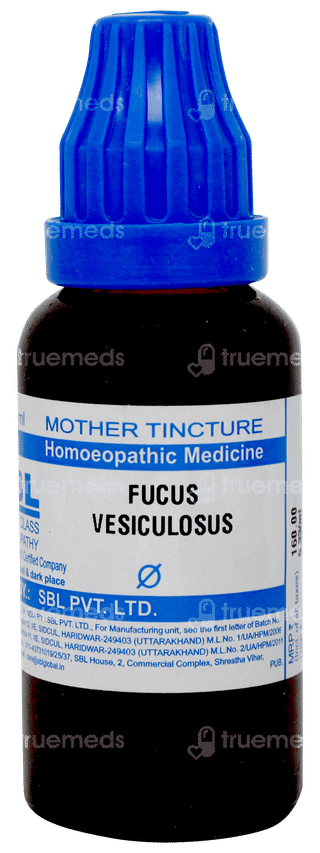 Sbl Fucus Vesiculosus Q Mother Tincture 30ml