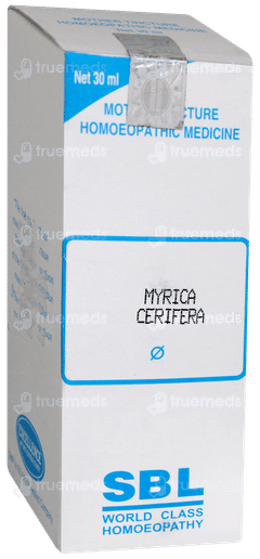 Sbl Myrica Cerifera Mother Tincture 30ml