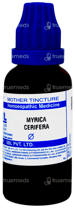 Sbl Myrica Cerifera Mother Tincture 30ml
