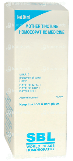 Sbl Allium Sativum Q Mother Tincture 30ml