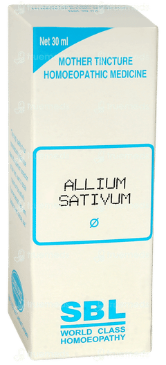 Sbl Allium Sativum Q Mother Tincture 30ml