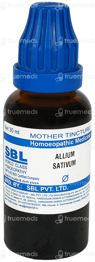 Sbl Allium Sativum Mother Tincture 30 ML