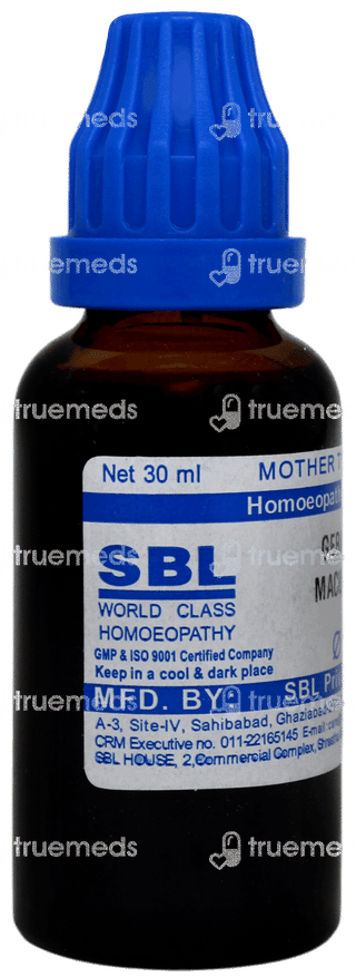 Sbl Geranium Maculatum Q Mother Tincture 30ml