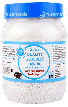 Sbls Quality Globules No 30 Sulphur Free 450gm