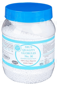 Sbls Quality Globules No 30 Sulphur Free 450Gm Sbls Quality Globules No 30 Sulphur Free 450Gm